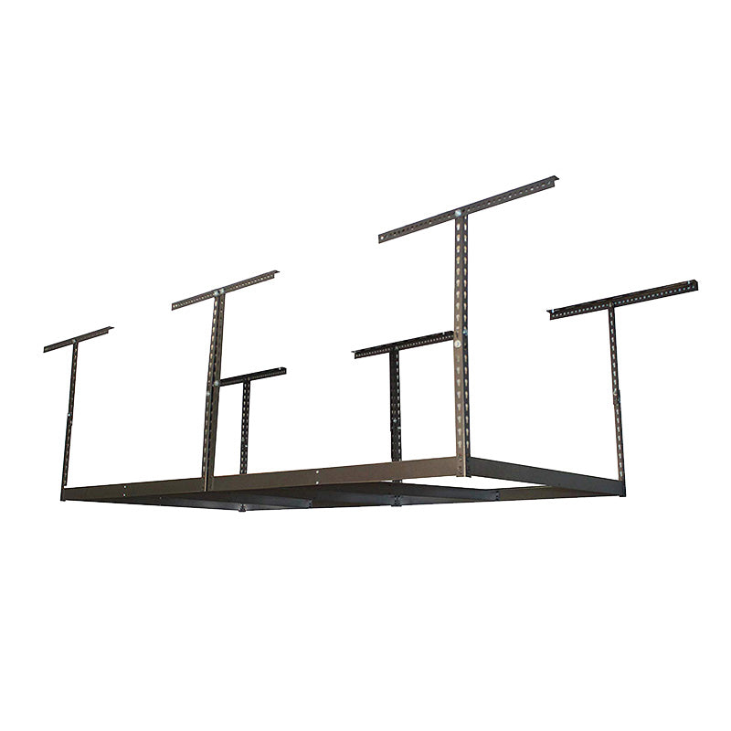 white overhead garage frame kit