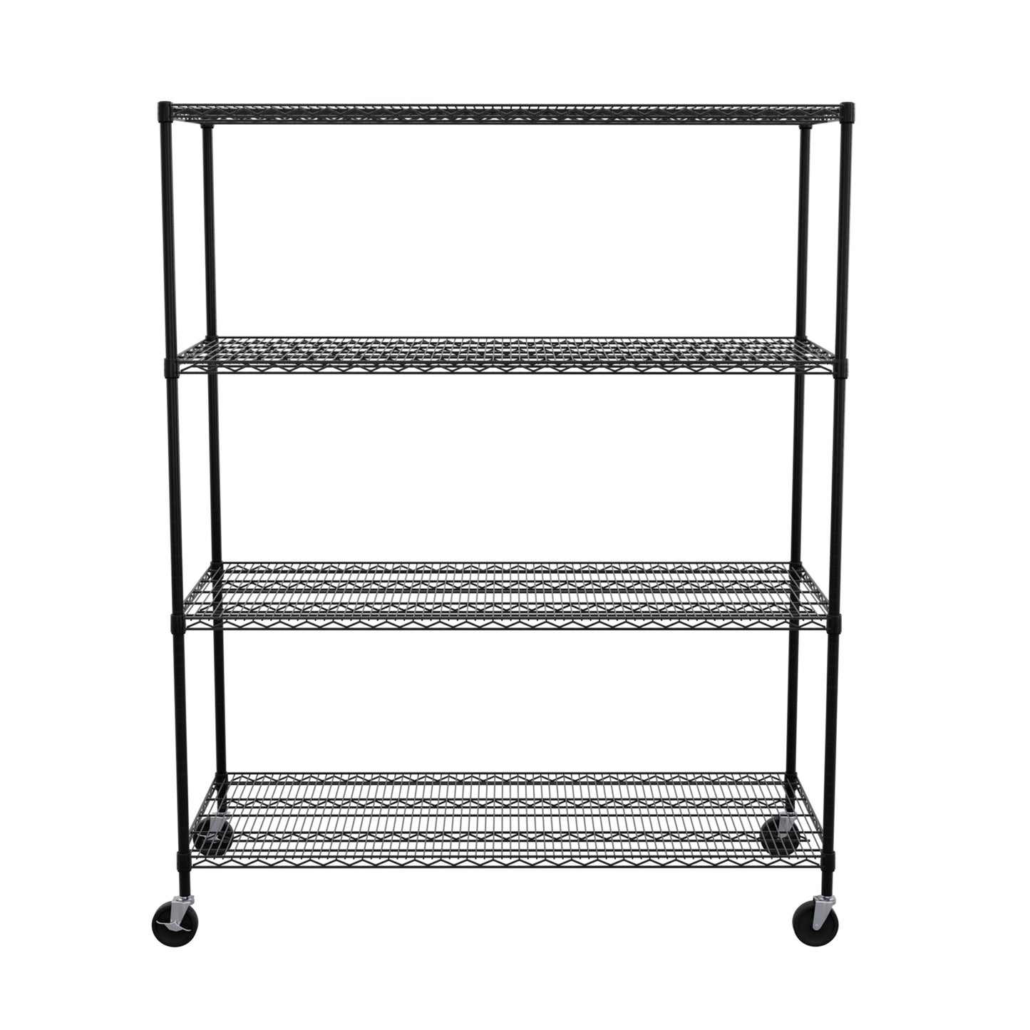 24" x 60" x 72" 4-Tier Wire Shelving