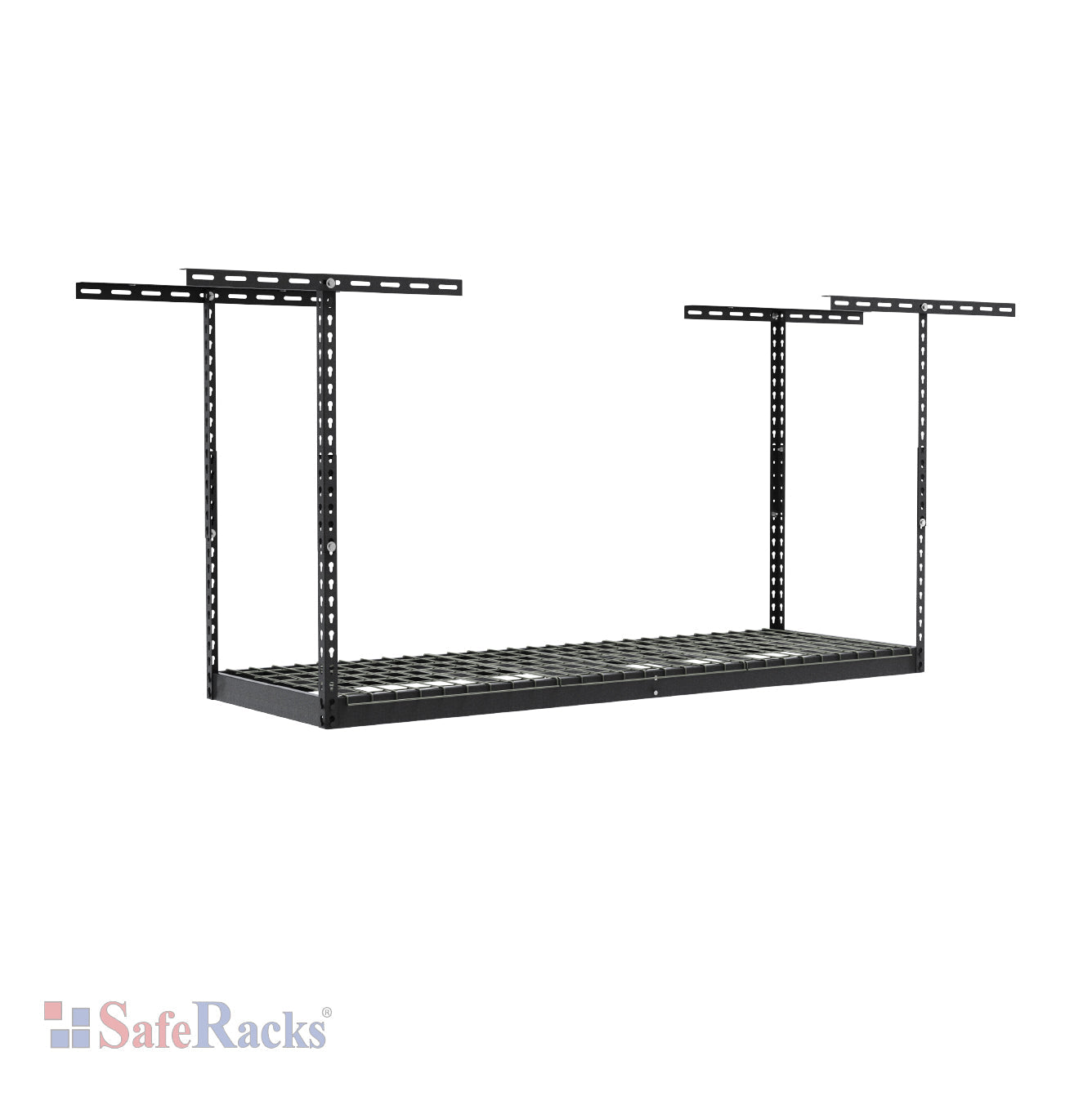 gray overhead rack