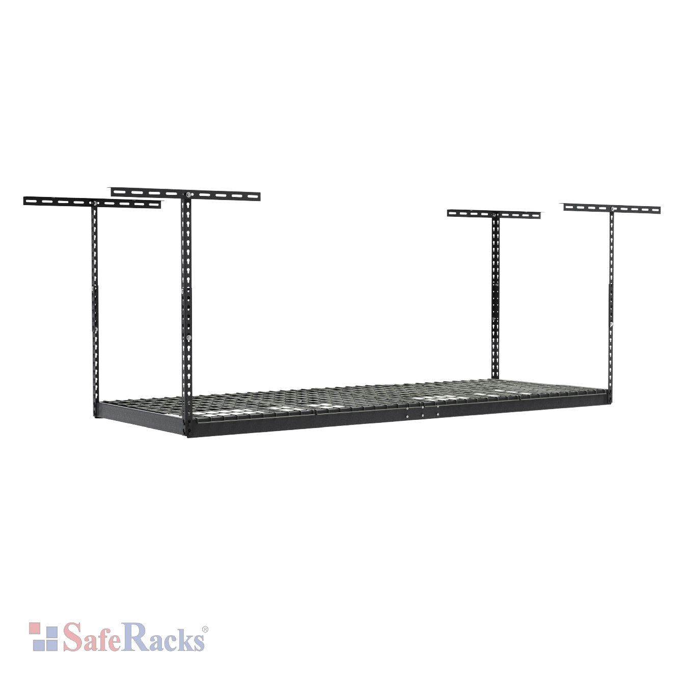 gray overhead rack