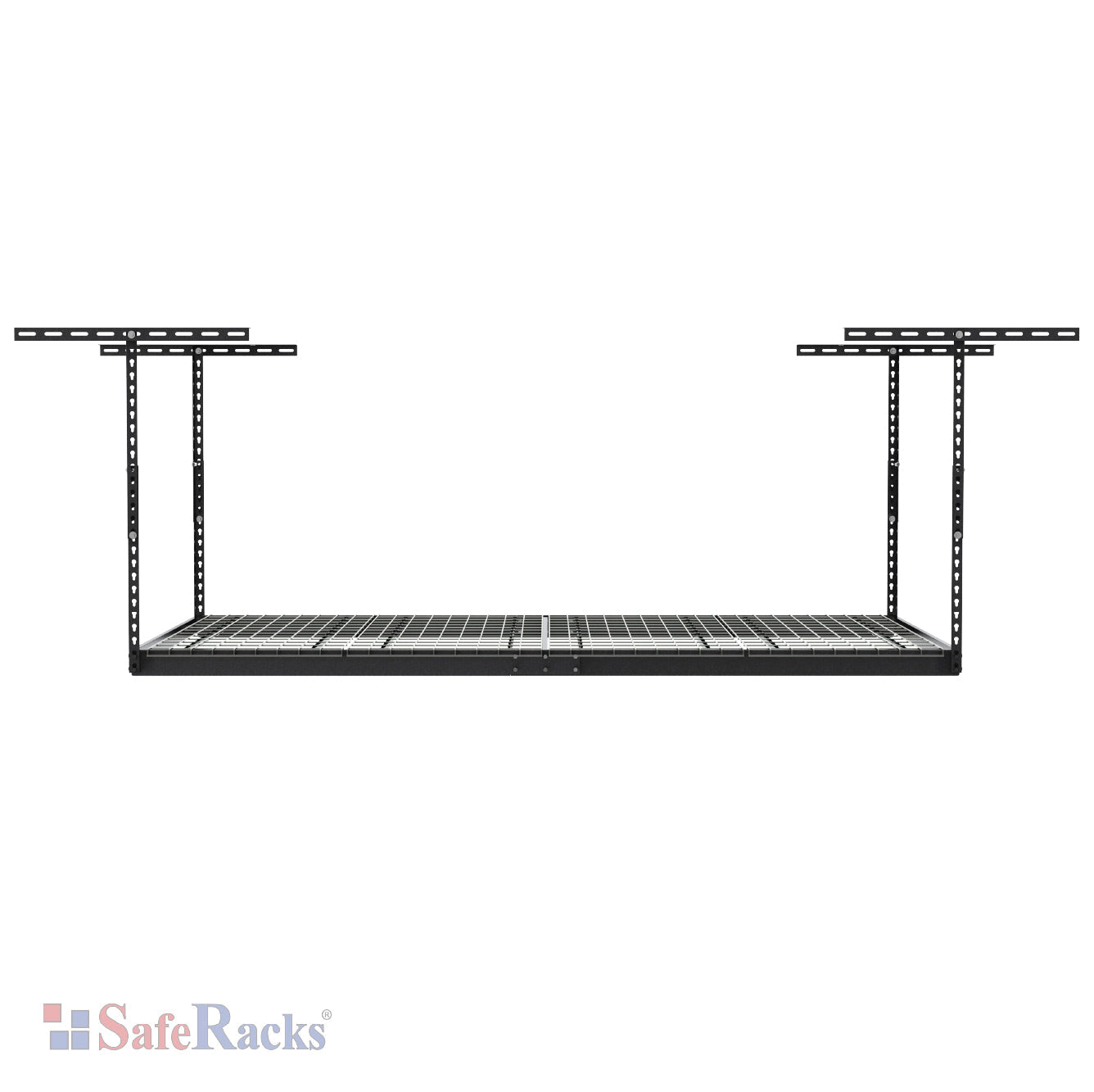 gray overhead rack